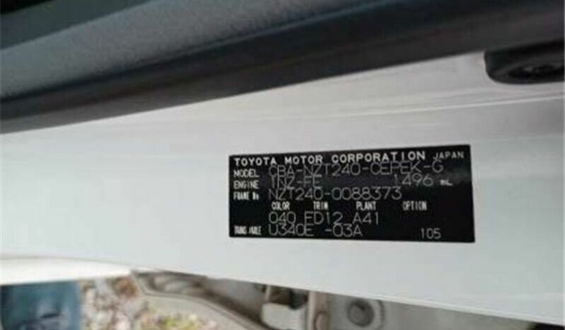 Toyota Allion 2006 full