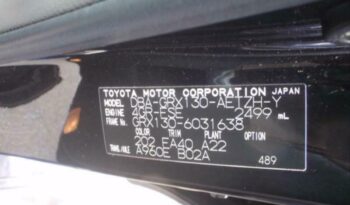 Toyota Mark X 250G 2010 full